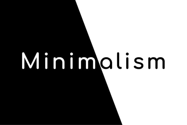 Minimalism